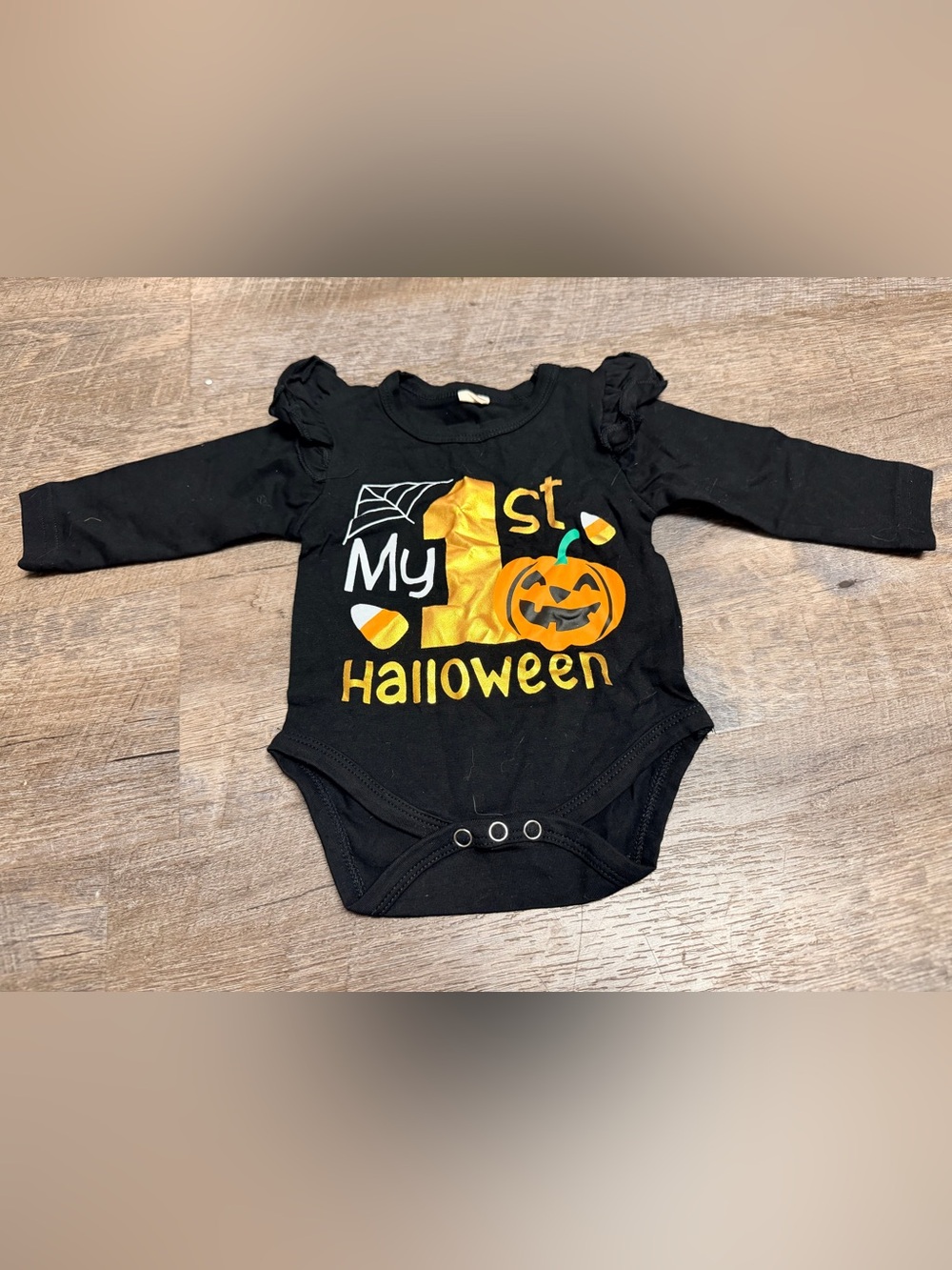 0-6m My first Halloween onsie